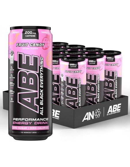 ABE ENERGY DRINK 330ML. APPLIED