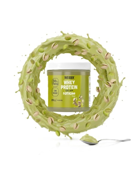 WHEY PROTEIN CREAM PISTACHIO 250GR. WEIDER