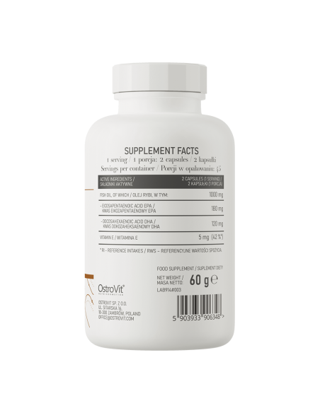 OMEGA 3 EASY 90CAPS. OSTROVIT