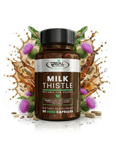 MILK THISTLE VEGAN 90CAPS. REAL PHARM
