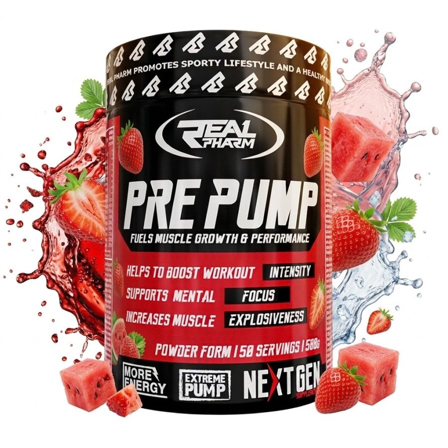 PRE PUMP 500GR. REAL PHARM