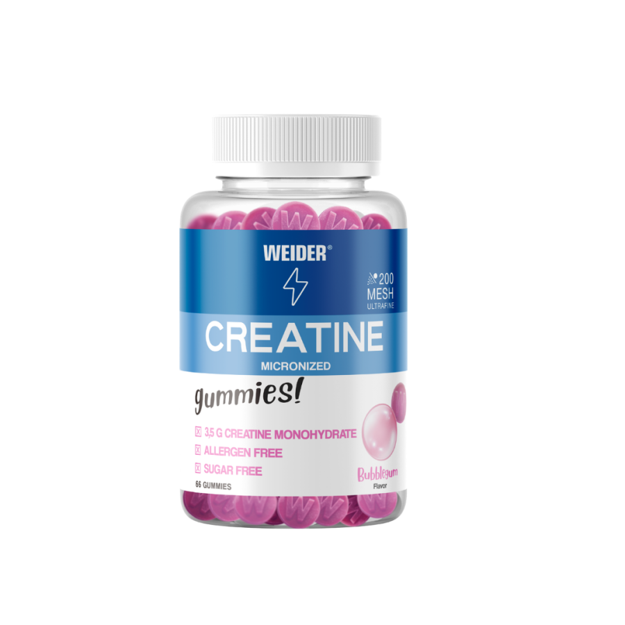 CREATINE GUMMIES 200MESH 66GUM. WEIDER