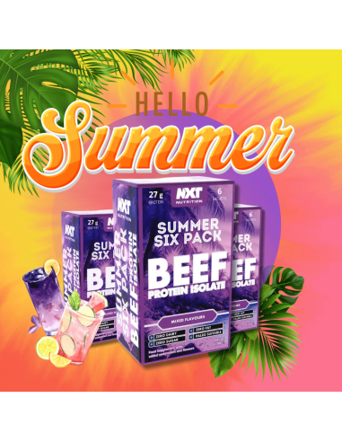 BEEF SUMMER SIX PACK 6X30GR. NXT