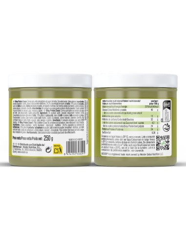 WHEY PROTEIN CREAM PISTACHIO 250GR. WEIDER